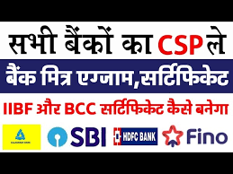 CSC bank Mitra