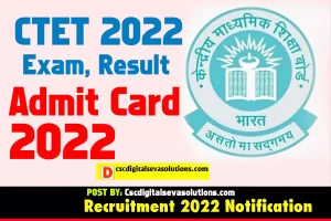 CTET Hall Ticket Link
