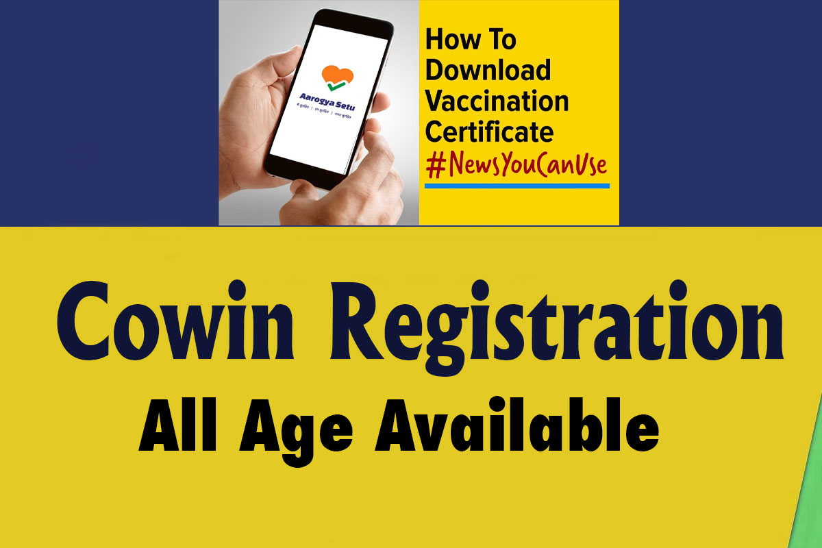 Covid Vaccine Registration 2022