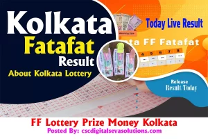 FF Lottery Prize Money Kolkata