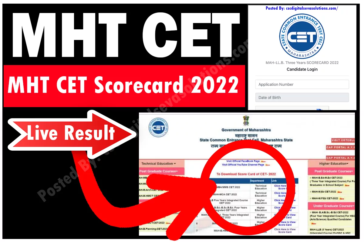 MHT CET Scorecard 2022 1