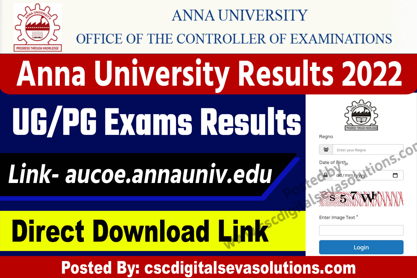 Anna University Results 2022: UG/PG Exams Marks & Grade System
