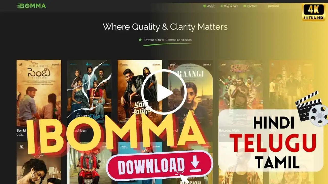 I-Bomma: Latest Bollywood,Telugu,Tamil movies Download Full HD