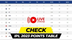 ipl point table
