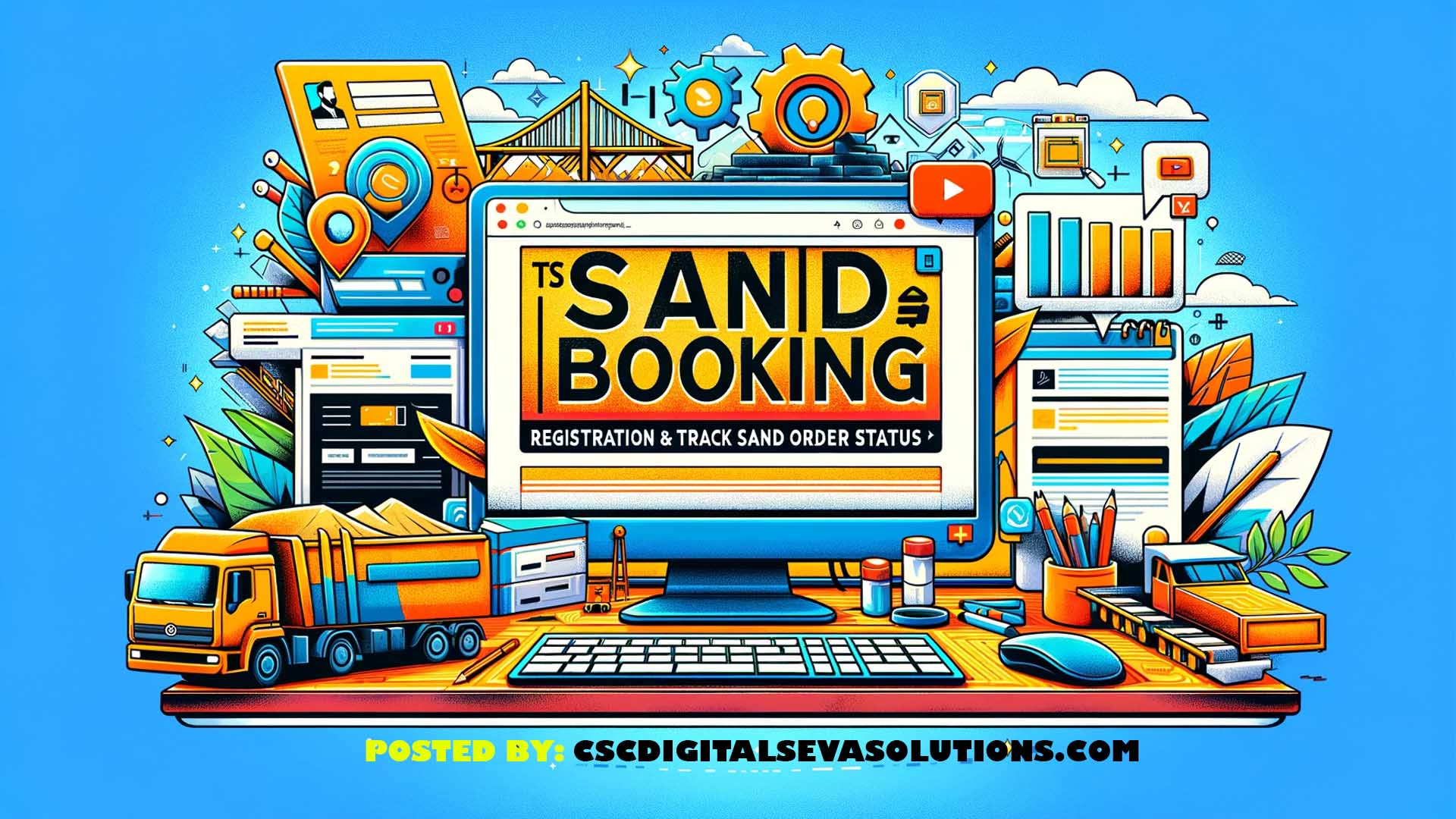 TS Sand Booking Process