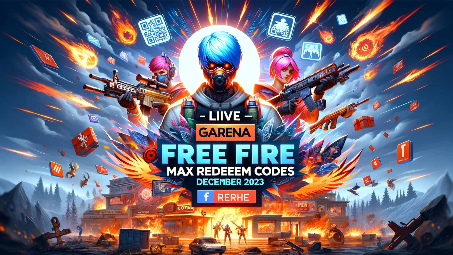 Garena Free Fire redeem codes for April 25, 2023: Get party animal