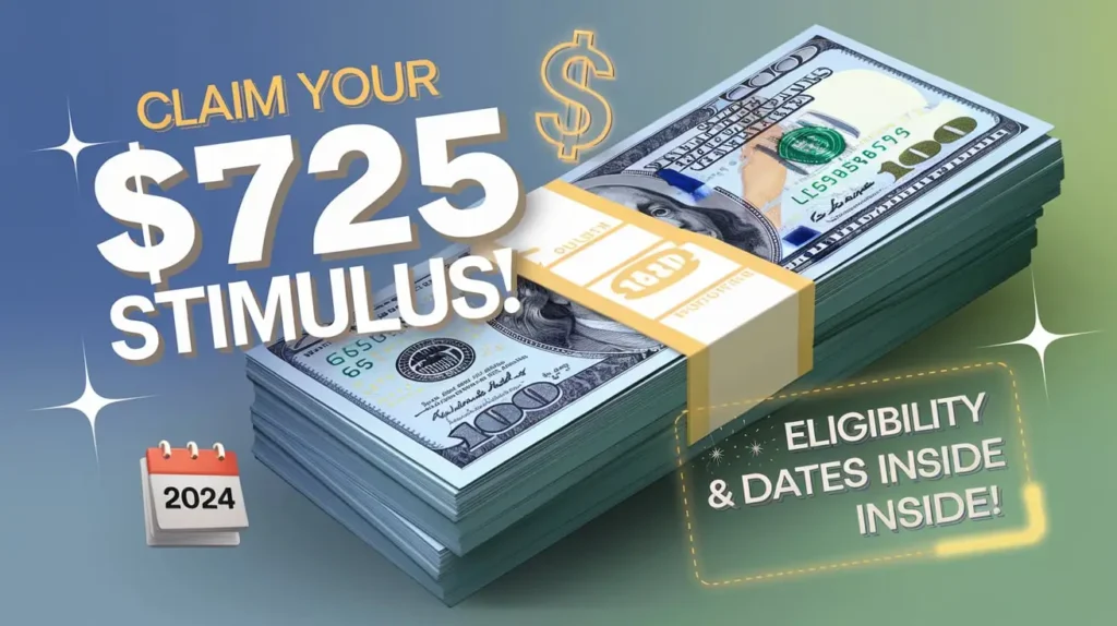 $725 Stimulus Checks 2024, FFESP